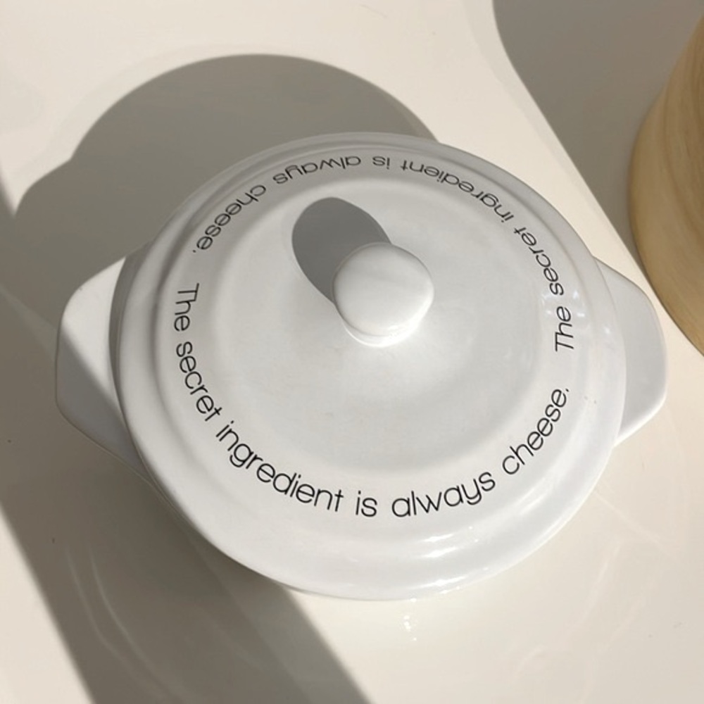 Brand New Petite Maison White Ceramic Brie Cheese Baker Baking Dish Ovenproof - Picture 3 of 10